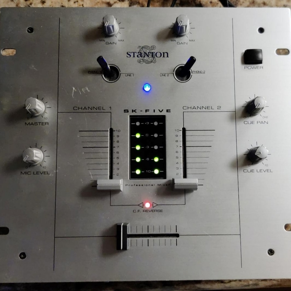 Stanton SK-Five DJ Mixer SK-5 SK5 Deejay Scratch